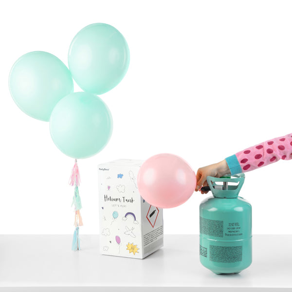 Heliumtank, 30 ballonger