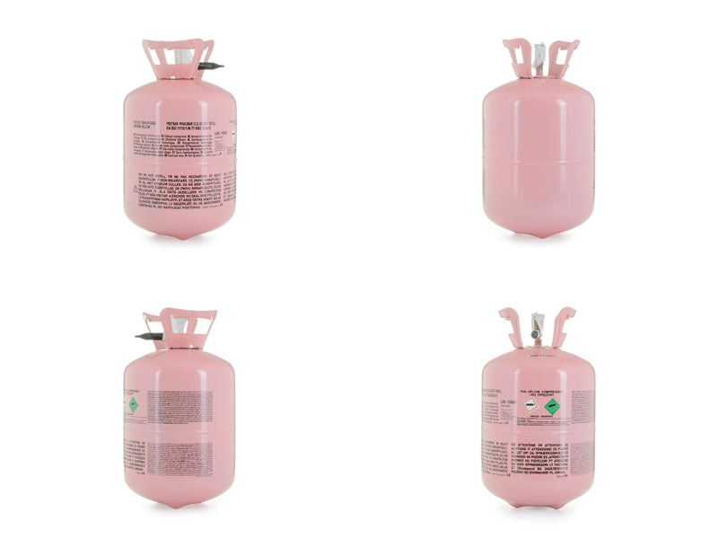Heliumtank, maks 50 ballonger