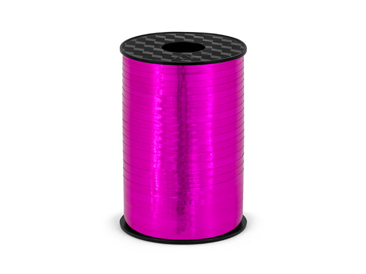 Gavebånd, mørk rosa, metallisk 5mm/225m
