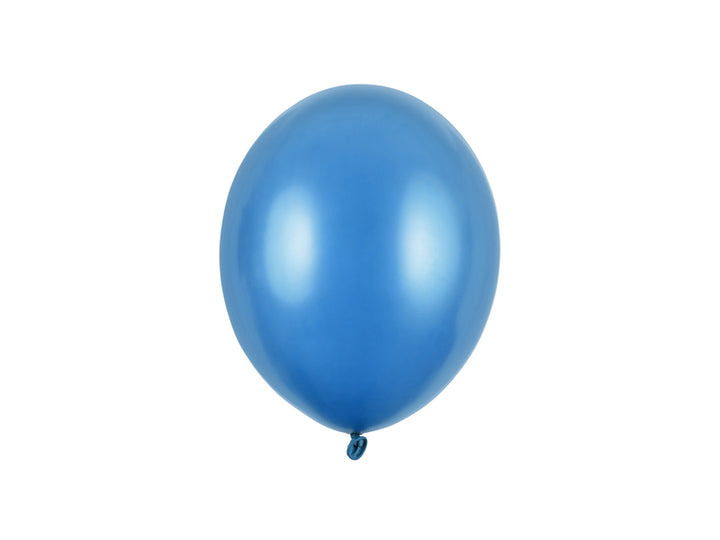 Lateksballonger, turkis metallic, 23 cm, 10, 25, 50 el. 100 stk.