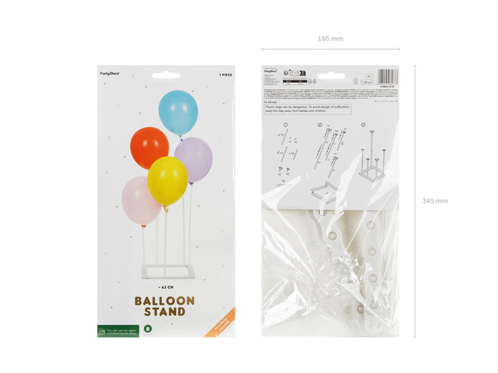 Modulært ballongstativ med base